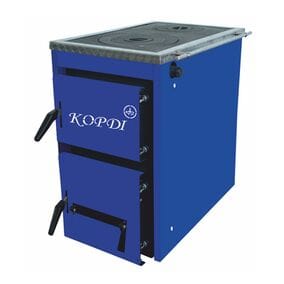 Котел твердотопливный с плитой Корди АКТВ-10