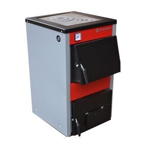 Твердотопливный котел с плитой Protech ТТП D-Luxe (12-18) кВт